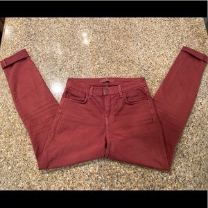 Maria Merlot J Brand Skinny Jeans